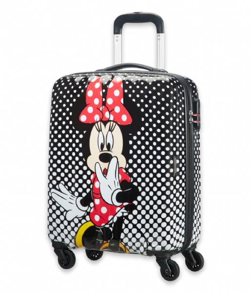 American Tourister Handbagageväskor Disney Legends Spinner 55/20 Alfatwist 2.0 Minnie Mouse Polka Dot (4755)